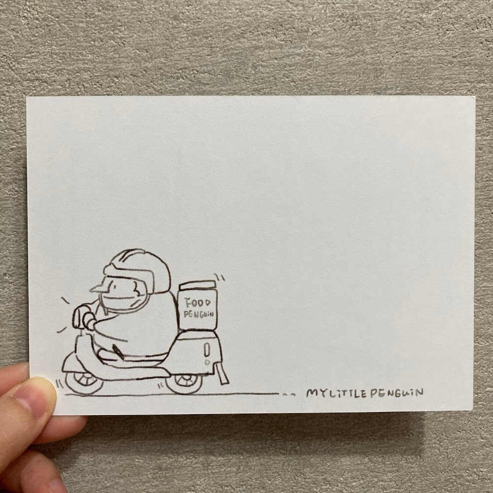 My Little Penguin 小企鵝冰室|樓面明信片