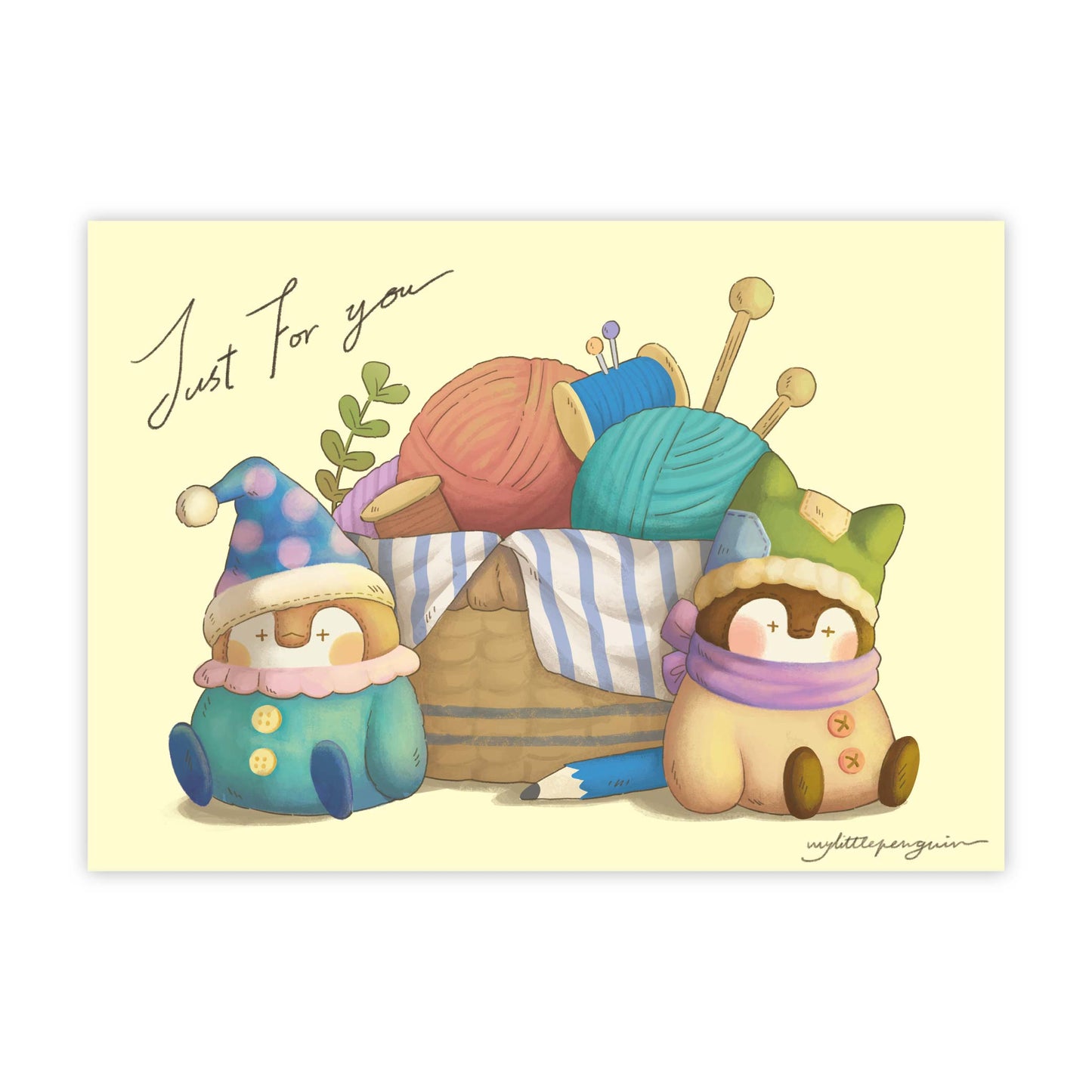 My little penguin 布偶小企鵝・明信片