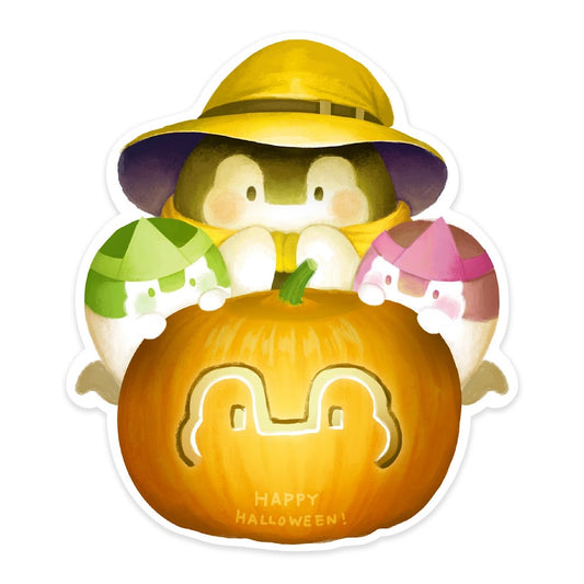 My Little Penguin 萬聖節小企鵝明信片