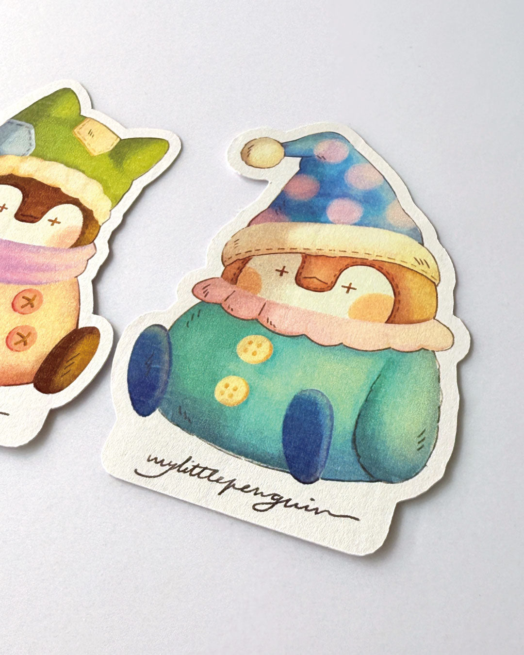My little penguin 布偶小企鵝・單張貼紙