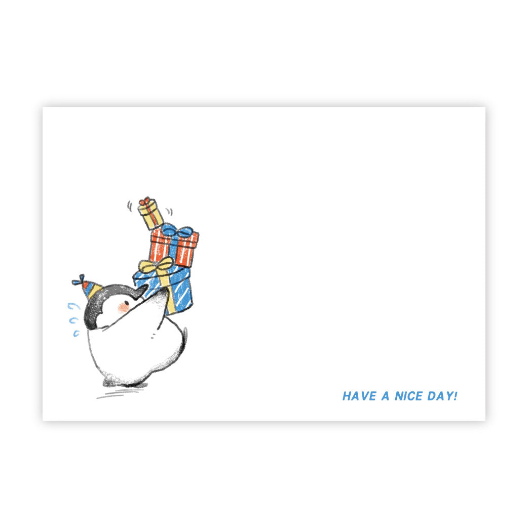 My Little Penguin 生日小企鵝 明信片